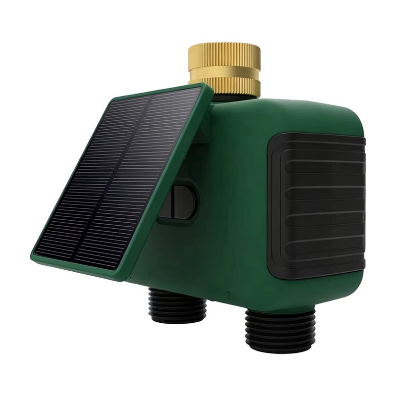 Timer Dual Outlet - ตัวตั้งเวลาควบคุมระบบฉีดน้ำอัจฉริยะแบบโซลาร์คู่ ยี่ห้อ ABMR-Tuya รองรับ Wifi ควบคุมผ่านแอพ