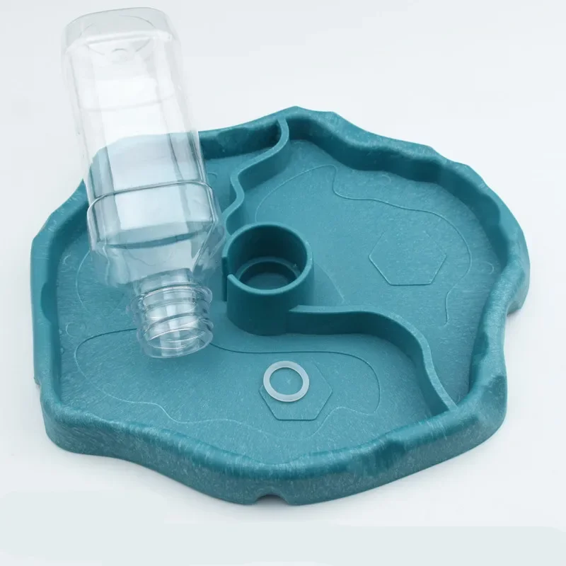 Water Dish Reptile - เครื่องให้อาหารสัตว์เลื้อยคลาน 2 in 1 จานให้อาหารและน้ำอัตโนมัติ สำหรับกิ้งก่า