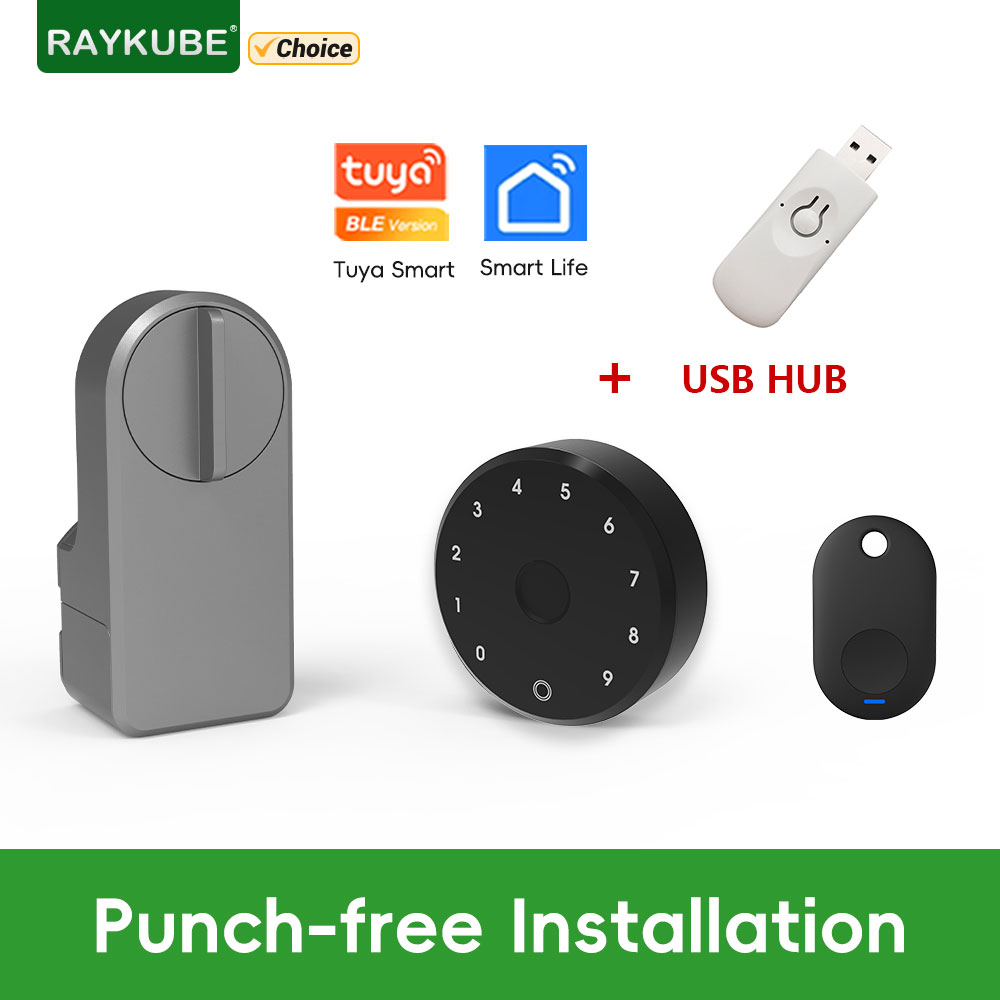 ชุดล็อคประตูอัจฉริยะ RAYKUBE A - Glass Door Hinge บทวิจารณ์และราคา