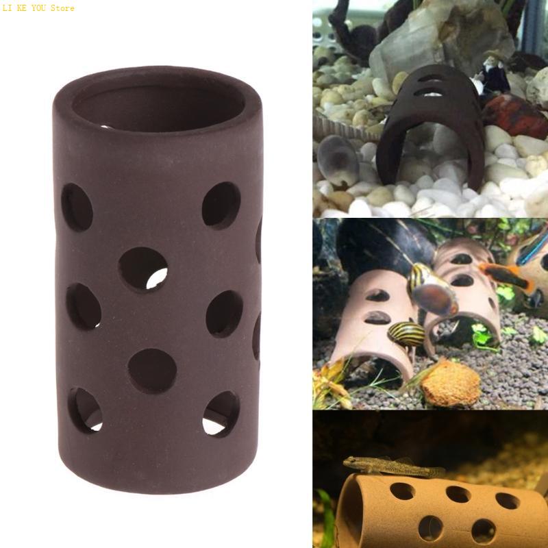 W3JE เซรามิค Aquarium ตกแต่งหล - Hide Cave Ceramic บทวิจารณ์และราคา
