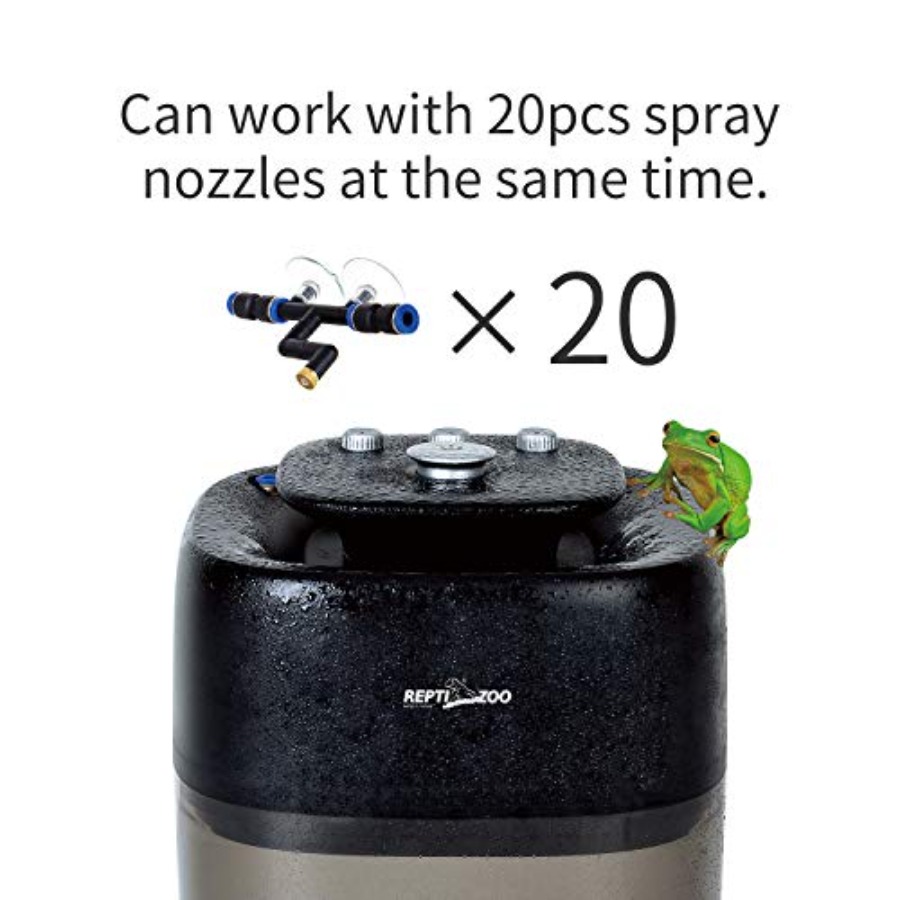 เครื่องเพิ่มความชื้นในตู้เลี้ย - Misting Nozzle Reptile บทวิจารณ์และราคา