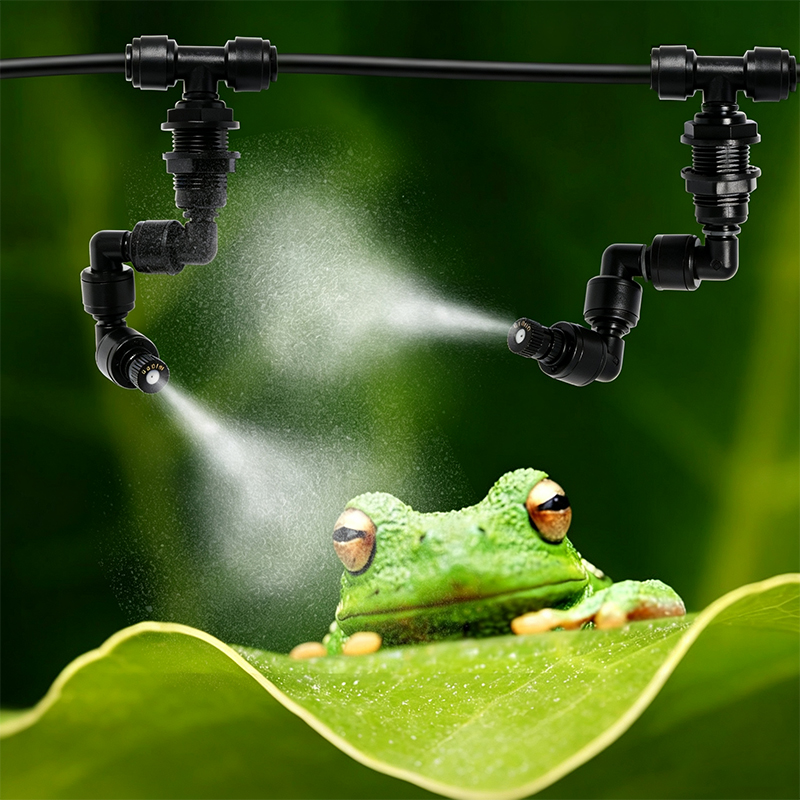 เครื่องพ่นหมอกแบบหมุนได้ 360 อ - Misting Nozzle Reptile บทวิจารณ์และราคา