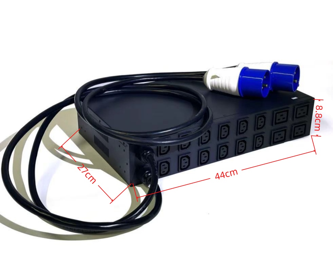 ATS PDU 16 ช่อง C13, อินพุตปลั - Timer Dual Outlet บทวิจารณ์และราคา