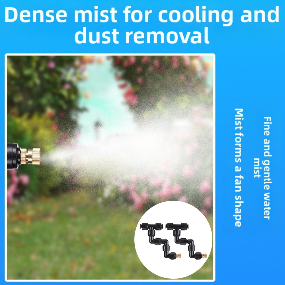 หัวฉีดพ่นละอองสีดำ 2 ชิ้น ปรับ - Misting Nozzle Reptile บทวิจารณ์และราคา